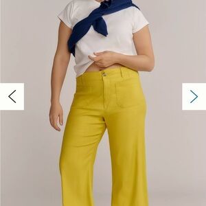 Maeve Vibrant Yellow Pants